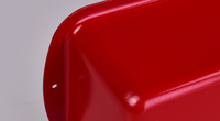 SUNCITY Red Series Molde Rectangular para Pan de 20 cm, Acero al Carbono Antiadherente