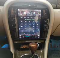 Autoradio multimédia Android avec GPS intégré pour Jaguar X-TYPE 2004-2008, écran vertical USB, navigation GPS, unité centrale stéréo