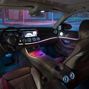 벤츠 E 클래스 W213 주변 조명 키트 및 W205 주변 조명 터빈 공기 배출구 자동차 주변 조명 자동차 주변 조명 - Product Image 5