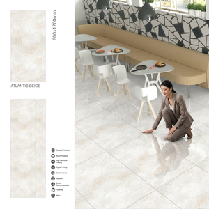 Aston Gris 600x1200mm High Gloss Porcelain Tiles Non Slip Floor Wall Premium Bathroom Design - Product Image 2