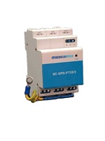 Dispositif de protection contre les surtensions (SPD) Medcamex LK-SPD-PT35-3H 220V T1+T2 DIN-Rail, 1 alimentation, 3 ports réseau, 10KA pour applications solaires industrielles