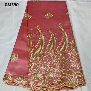 Quality <strong>George</strong> Fabric Indian <strong>George</strong> Lace Royal Blue Nigerian <strong>George</strong> <strong>Wrapper</strong> Silk Lace <strong>for</strong> <strong>Africans</strong> With Sequins - Product Image 4