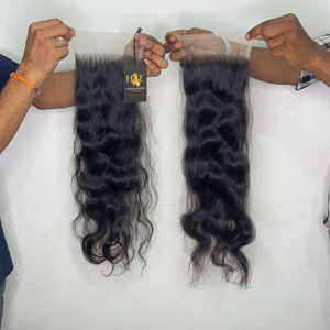 วิกต่อผมมนุษย์มัดเป็นลอนผมหยิกเป็นลอนสำหรับต่อผมขนาด6x6 - Product Image 2