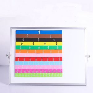 Material Didáctico <span class=keywords><strong>de</strong></span> Matemáticas, Manipulativos Educativos, Equivalencia, Grado <span class=keywords><strong>4</strong></span>, Fichas Magnéticas <span class=keywords><strong>de</strong></span> Fracciones para Niños - Product Image 2