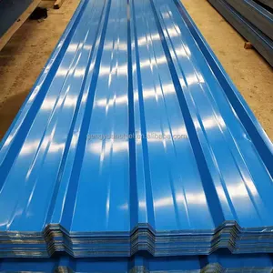 AZ100 AZ150 Color Aluminum Zinc Galvalume GL PPGL Corrugated Iron Roofing Sheet With PVDF SMP Coating