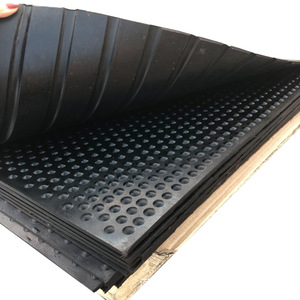 Lámina de Goma Antideslizante Negra para Ganadería, Alfombra Absorbente de Impactos para Piso de Corrales de Cerdos, Alfombra para Establos de Ganado, Colchón para Lechones - Product Image 3