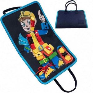 Tablero de Actividades Plegable Montessori de Fieltro para Niños, Personalizado por Fábrica China, Superventas - Product Image 1