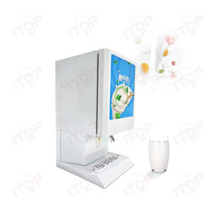 Holt venta comercial 220V máquina de yogur de autoservicio refrigerado líquido bebida dispensador de jugo de fruta para la venta - Product Image 5