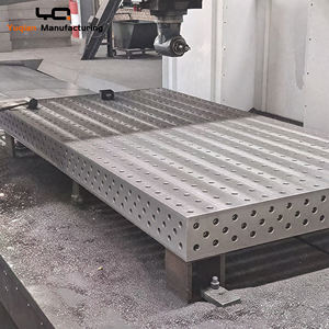 नए 3 डी स्टील वेल्डिंग टेबल समायोज्य जिग्स और स्थिरता धातु 3 डी स्टेशन - Product Image 4