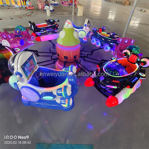 Carrousel électrique d'avion Merry Go Round Soft Play Plane avec musique pour <span class=keywords><strong>centre</strong></span> <span class=keywords><strong>commercial</strong></span> - Product Image 2