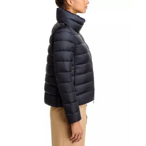 Manufactured Custom Logo Plus Size High Quality Waterproof Reversible Wool Winter Varsity Jacket for Women - Product Image 2