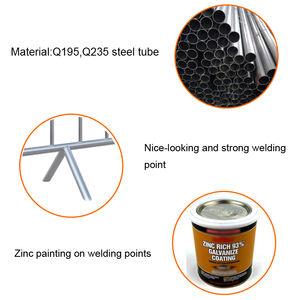 Intrekbare Tijdelijke Concert <span class=keywords><strong>Crowd</strong></span> <span class=keywords><strong>Control</strong></span> Barrière Thermisch Gegalvaniseerd Metalen Verkeershek - Product Image 6