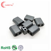 Noyau de ferrite souple MnZn NiZn à faible perte, personnalisé OEM ODM pour transformateur d'alimentation, inducteur, filtre EMI