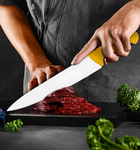 Nhà Máy OEM 5Pcs Đức 1.4116 Thép Không Gỉ PP + Tpr Xử Lý Bánh Mì Boning Butcher Tiện Ích Đầu Bếp Dao Nhà Bếp Dao Bộ - Product Image 4