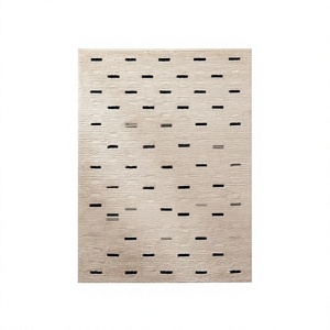 Moroccan Unique Beni Ourain <b>Rug</b> Hand Made Moroccan <b>Boho</b> Beni Ourain <b>Rug</b> Albertina Hand Knotted Wool Area <b>Rug</b> From ITHL - Product Image 1