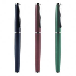 Bolígrafo Promocional al por Mayor con Logotipo, Recarga Negra de 1.0 mm, Regalo Empresarial, Bolígrafos de Metal de Lujo - Product Image 1