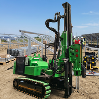 Vente en gros : Machine de piquage photovoltaïque sur chenilles pour fermes solaires à grande échelle, 91 kW, OEM ODM CE ISO