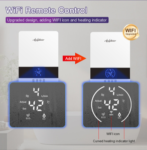Chauffe-eau instantané contrôlé par Wi-Fi 6KW, sans réservoir, avec affichage numérique LED pour salle de bain en Arabie Saoudite - Product Image 3