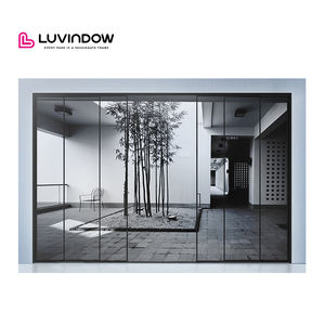 Profilé en aluminium à rupture de pont thermique, <span class=keywords><strong>porte</strong></span> coulissante de qualité, double <span class=keywords><strong>vitrage</strong></span>, <span class=keywords><strong>triple</strong></span> <span class=keywords><strong>vitrage</strong></span>, <span class=keywords><strong>porte</strong></span> coulissante sur mesure, <span class=keywords><strong>porte</strong></span> coulissante à encastrer - Product Image 2