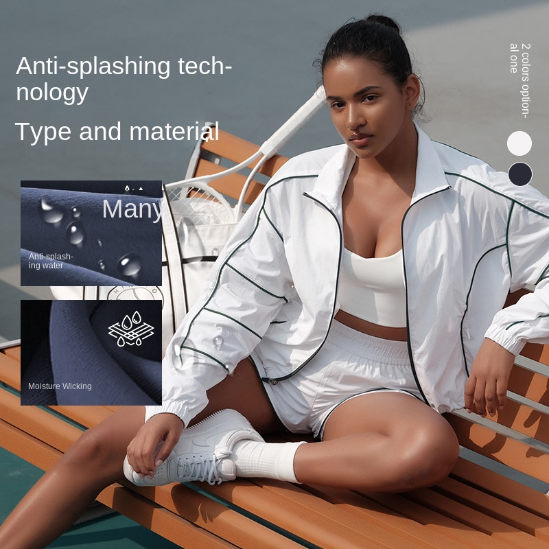 Women's Loose Fit Quick-Drying Long-Sleeved Top New Fitness Coat for Training Yoga Running Tennis Sports Breathable Sets