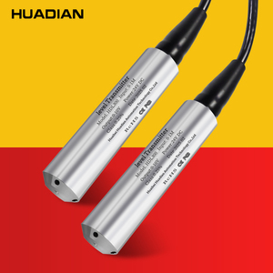 4-20mA sâu bể nước Cảm biến mức 0-5V RS485 LCD hiển thị chìm cảm biến mức <span class=keywords><strong>Meter</strong></span> với ánh sáng cột <span class=keywords><strong>Meter</strong></span> bảng - Product Image 1