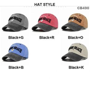 หมวกแก๊ปปักลาย 3 มิติ แบบขายส่ง หมวกเบสบอลแบบ Snapback ปักโลโก้ตามสั่ง ผ้าฝ้าย 100% หมวกเบสบอลสองสี - Product Image 5