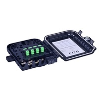 Boîtier de distribution optique mural étanche à 8 cœurs FTTH pour extérieur, directement de l'usine
