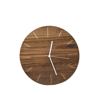 <span class=keywords><strong>Orologio</strong></span> <span class=keywords><strong>da</strong></span> <span class=keywords><strong>parete</strong></span> in legno massello <span class=keywords><strong>da</strong></span> 14 pollici ecologico - Product Image 1