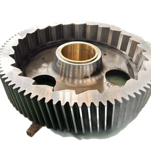 เฟืองรัตเช็ตเหล็กกล้าสำหรับเครื่องยกในโรงสีเหล็กที่ผ่านกระบวนการผลิตในโรงงาน  ผิวฟันขนาดใหญ่ ความแข็งปานกลาง - Product Image 1