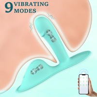 Coussin vibrant pour femmes, contrôlé par application, pour stimulation clitoridienne mains libres, étanche IPX7