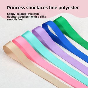 [12] Lacci per Scarpe in Raso alla Moda, Piatti, Larghi 2 cm, Lunghi 1,2 m per Sneakers, Scarpe Casual e in Pelle, Vendita Diretta dalla Fabbrica - Product Image 3