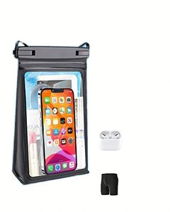 Pochette étanche pour téléphone de grande taille, étui transparent étanche pour téléphone portable avec cordon, sac universel en PVC pour téléphone, sac étanche - Product Image 2