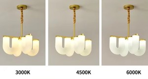 Lampu gantung bergaya baru, lampu meja putih susu bentuk <span class=keywords><strong>U</strong></span>, lampu liontin logam untuk rumah