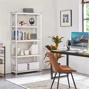 מדף אחסון רב-שכבתי 2025 ניו אופיי, <span class=keywords><strong>5</strong></span> שכבות, פלדה מצופה אבקה, הגנה מפני קורוזיה, לוח מחורר 300x300 מ\\\"מ, יבוא - Product Image 2