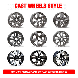Rines de Aleación Plateados de Envío Rápido, 5x108 PCD, Resistentes a Cargas Pesadas, para Autos de Pasajeros XC40 XC60 S60 - Product Image 2