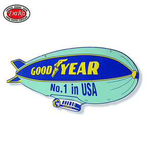 Plaque en émail de porcelaine découpée vintage américaine <span class=keywords><strong>Esso</strong></span> Tiger - Product Image 4