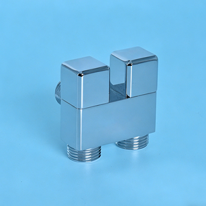 Control de Agua Personalizado de Fábrica, Montado en Pared, Manual, de Una Entrada y Dos Salidas, Sellado, Accesorios de Baño, Doble Ángulo - Product Image 1