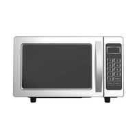 Harga pabrik grosir Smart Digital elektrik Cepat pemanas baja tahan karat 25L komersial Oven Microwave untuk Hotel restoran