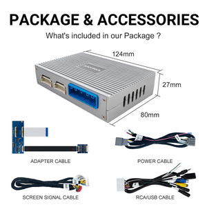 Décodeur Carplay Rhythm, installation sans perte, prise en charge de la caméra de recul, Android Auto sans fil pour Volvo V40 V60 S60 XC60 V70 XC70 S80 - Product Image 6