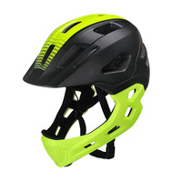 Casque intégral double sport personnalisé CE/CPSC pour enfants, pour vélo et moto tout-terrain, protection VTT