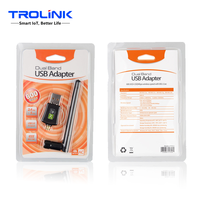 Adaptateur USB externe Wi-Fi sans fil 600m avec logo personnalisé, pilote gratuit, prix d'usine, en stock