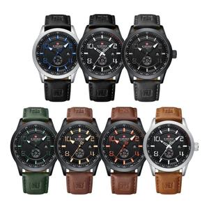 นาฬิกาข้อมือ Naviforce 9229 NF9229 รุ่นใหม่ หรูหรา เรืองแสง แฟชั่น โครโนกราฟ ควอตซ์ สายหนัง กันน้ำ สำหรับผู้ชาย - Product Image 2