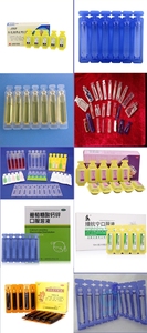 Machine d'emballage entièrement automatique pour flacons de gouttes oculaires cosmétiques, bandes monodoses, ampoules en plastique, remplissage et scellage - Product Image 5