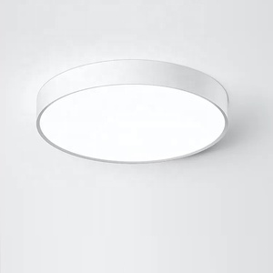 Lampe plafond simple à bordure étroite et luxueuse diamètre 400/500/600/800/1000mm <span class=keywords><strong>plafonnier</strong></span> intelligent semi encastré pour salon - Product Image 3