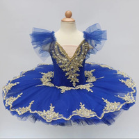 Tutu de ballet professionnel Swan Lake pour enfant, costume de danse pour ballerine, robe de tutu de ballet, 7 couleurs
