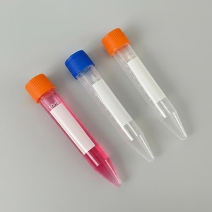 Tubes à centrifuger Wantong 10 ml en plastique gradués avec bouchons à vis, performance d'étanchéité, paquet de 100 - Product Image 2