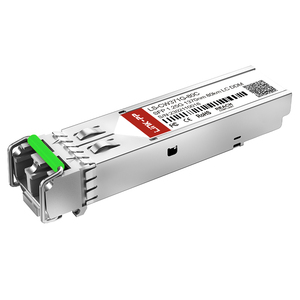 1270nm-1610nm duy nhất chế độ CWDM 1.25 gam SFP mô-đun 80km Duplex LC SMF thu phát quang - Product Image 1