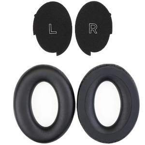Cuscinetti auricolari in pelle Hotsell di ricambio per cuffie A30 aviazione copricuscino cuscino - Product Image 2