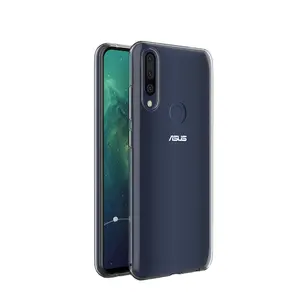 Siêu Mỏng Trong Suốt Trừu Đực Trường Hợp Điện Thoại Đối Với Asus Điện Thoại Dòng Sản Phẩm Asus Zenfone Max Bắn ZB634KL Điện Thoại Di Động Bìa - Product Image 1