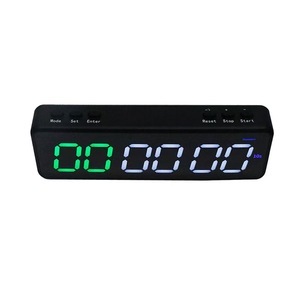Temporizador portátil para gimnasio, gran pantalla LED Digital antivértigo, potente imán, Control remoto, cronómetros, categoría de producto - Product Image 2